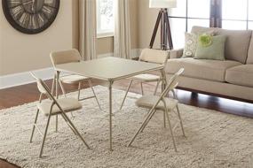 img 3 attached to COSCO 5 Piece Folding Table Chair
