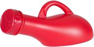 🚽 stansport portable urinal, unisex red, 11" length x 4.75" width x 4.75" height логотип