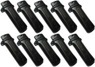 🔒 bestkong 10x belt clip for kenwood tk-290 tk-390 tk-480 tk-481 tk-190 tk-2302 tk-3302 tk-2402 tk-3402 tk-272g tk-372g tk-2180 tk-3180 kbh-10 logo