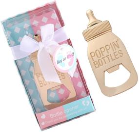 img 1 attached to Yuokwer 12pcs Baby Shower Bottle Opener Favors - Gender Reveal Party Decorations, Return Gifts & Party Supplies - Boy or Girl Theme (Blue and Pink, Pack of 12)