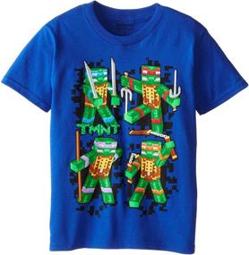 img 1 attached to Nickelodeon T Shirtnage Mutant Turtles T Shirt Boys' Clothing