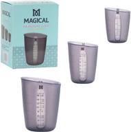 🧪 silicone non-stick measuring cups for magical butter machine logo