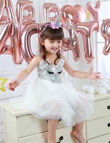 img 2 attached to 👸 MING DYNASTY Princess Birthday Headband: The Ultimate Dress for Girls