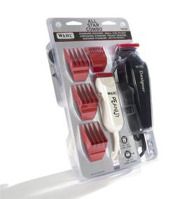 img 1 attached to 🔌 Wahl Professional All Star Clipper/Trimmer Combo #8331 - Features Designer Clip and Peanut Trimmer - Includes Essential Accessories for Optimal Hair Care