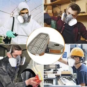 img 2 attached to Cartridges Respirator Dust Proof Chemical Compatible Occupational Health & Safety Products