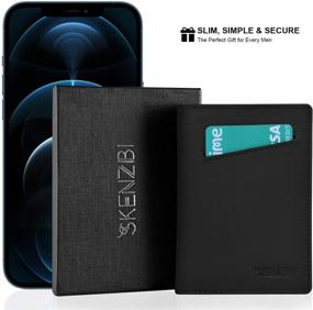 img 1 attached to 👝 Men's RFID Wallet with Compartment - SKENZBI Men's Accessories