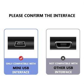 img 2 attached to 📷 High-performance 3FT Camera USB Cable for Canon PowerShot/Rebel/EOS Nikon UC-E4 Cameras/Vixia Camcorders: IFC-400PCU Interface Charge Replacement Computer Cable with Mini USB Charger Cord