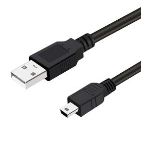 img 4 attached to 📷 High-performance 3FT Camera USB Cable for Canon PowerShot/Rebel/EOS Nikon UC-E4 Cameras/Vixia Camcorders: IFC-400PCU Interface Charge Replacement Computer Cable with Mini USB Charger Cord