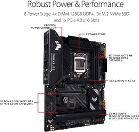 img 1 attached to ASUS TUF Gaming H570-PRO WiFi 6 LGA1200 ATX Игровая материнская плата (Intel 11th / 10th Gen, PCIe 4.0, WiFi 6, 2.5Gb LAN, 3xM.2 Слоты, 8+1 Power Stages, Type-C Front Panel Connector, Поддержка Thunderbolt 4)