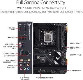 img 3 attached to ASUS TUF Gaming H570-PRO WiFi 6 LGA1200 ATX Игровая материнская плата (Intel 11th / 10th Gen, PCIe 4.0, WiFi 6, 2.5Gb LAN, 3xM.2 Слоты, 8+1 Power Stages, Type-C Front Panel Connector, Поддержка Thunderbolt 4)