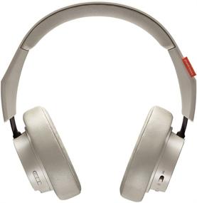 img 3 attached to 🎧 Plantronics BackBeat GO 600: The Ultimate Khaki Over-The-Ear Bluetooth Headphones with Noise-Isolation