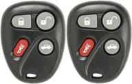 🔑 2 пакета замена keyless2go l2c0005t 12223130-50 пульт управления для 4-кнопочного брелка бесключевого доступа к автомобилю, совместимого с указанными моделями автомобилей логотип