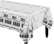 dazonge graduation tablecloth decorations rectangular logo