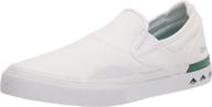 emerica slip skate white green sports & fitness logo