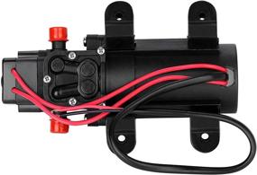 img 1 attached to 🚐 Camplux 12V Water Pump 35PSI DC 1.2GPM 4.3LPM Diaphragm for Caravan, RV, Marine, and Fishing Boat