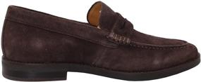 img 2 attached to Men's Sperry Exeter Suede Penny Loafers - Stylish and Comfortable Footwear