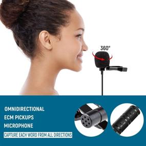 img 2 attached to Microphone，19 6Ft Omnidirectional Microphone Compatible Podcasting