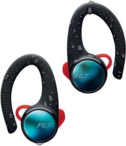 img 4 attached to 🎧 Plantronics 211855-99 BackBeat Fit 3100 True Wireless Earbuds: Sweatproof & Waterproof In-Ear Workout Headphones, Black-One Size Fits All!