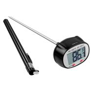 homelwsun instant read meat thermometer with large lcd display - ideal for cooking, kitchen, liquids, candy, grilling, and bbq (black) логотип