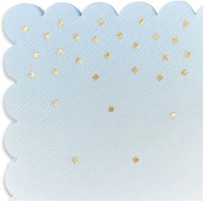 img 3 attached to Sparkle Bash Ombre Napkins Inches Food Service Equipment & Supplies