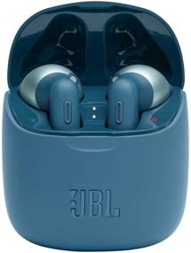 img 2 attached to Обновленные беспроводные наушники JBL Tune 225TWS True Wireless 🎧 Bluetooth в голубом цвете (JBLT225TWSBLUAM) - улучшенный SEO