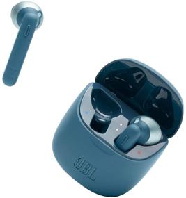 img 4 attached to Обновленные беспроводные наушники JBL Tune 225TWS True Wireless 🎧 Bluetooth в голубом цвете (JBLT225TWSBLUAM) - улучшенный SEO