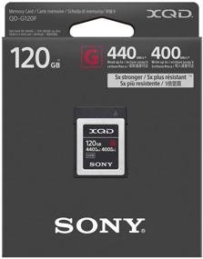 img 1 attached to 💾 Sony Professional XQD G series 120GB Memory Card (Model QD-G120F/J)
