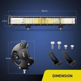 img 3 attached to Nilight 20Inch 28800LM Гарантия на вождение