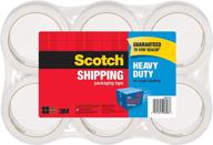 📦 premium scotch shipping packaging: 6 rolls of 3850 6 – efficient and reliable shipping solution logo