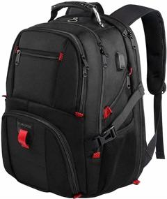 img 4 attached to Business-Resistant Backpack with Charging Compatibility