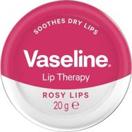 вазелиновая терапия для губ rosy lips: питание с розовым и миндальным маслом 20 г/0.70 унции. логотип