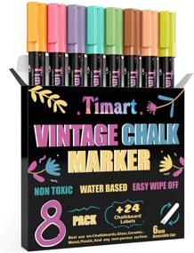 img 4 attached to TIMART 8 Pack Liquid Chalk Markers
