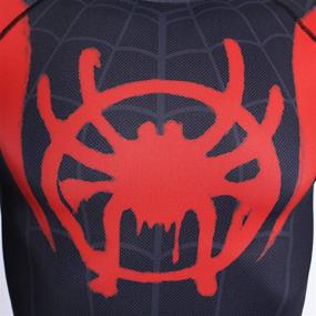 img 1 attached to Spider Man Spider Verse Compression Shirt Medium