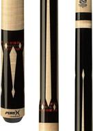 purex hxte5 pool cue - exotic maple, cocobola and bocote with windowpane points technology логотип