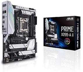 img 2 attached to 💻 Asus Prime X299-A II ATX Motherboard (Intel X299) LGA 2066, 12 IR3555 Power Stages, DDR4 4266 MHz, Triple M.2, USB 3.2 Gen 2 Type-C, Intel LAN with Aura Sync RGB Lighting