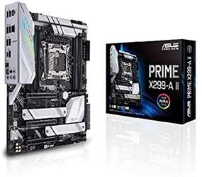 img 1 attached to 💻 Asus Prime X299-A II ATX Motherboard (Intel X299) LGA 2066, 12 IR3555 Power Stages, DDR4 4266 MHz, Triple M.2, USB 3.2 Gen 2 Type-C, Intel LAN with Aura Sync RGB Lighting