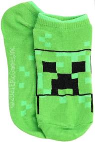 img 3 attached to 🧦 Minecraft Boys Low Cut Socks - 6 Pair Pack