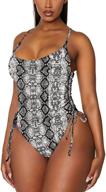 viottiset womens ruched swimsuit bathing women's clothing for swimsuits & cover ups logo