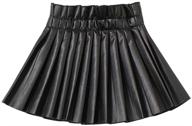 pleated leather skirts for girls - welaken clothing outfits logo
