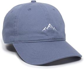 img 4 attached to 🏔️ Mountain Dad Hat by Outdoor Cap - Unstructured Soft Cotton Cap