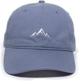 img 3 attached to 🏔️ Mountain Dad Hat by Outdoor Cap - Unstructured Soft Cotton Cap