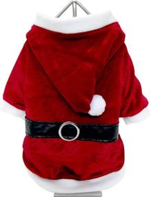 img 4 attached to 🎅 FouFou Dog Reversible Santa and Reindeer Suit in X-Large Size