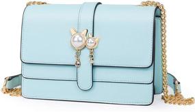 img 4 attached to Crossbody Women Perfect Night White Women's Handbags & Wallets