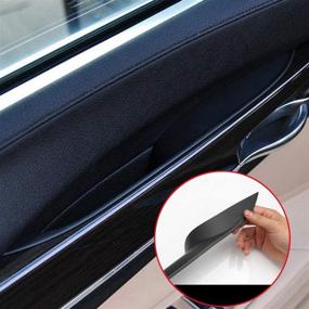 img 3 attached to 🚪 Защитные накладки на ручки дверей Moonlinks для BMW 7 Series, передняя левая + передняя правая крышка захвата ручки дверей, отделка – Совместимые с BMW 7 Series 730 740 750 760 F01 F02 2008-2014