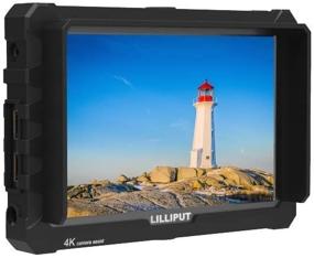 img 2 attached to 📷 LILLIPUT A7S 7" 4K HDMI Camera Field Monitor for DSLRs - Sony A7S II, Panasonic GH5, Canon 5D Mark IV & More