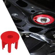 enhance your vw golf gti rabbit mk5 performance with kyostar engineering dog bone engine mount kit - red engine mount insert logo