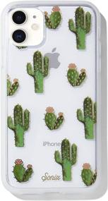 img 4 attached to 🌵 Prickly Pear iPhone 11 Case - Sonix 10ft Drop Tested Clear Cactus Protective Cover for Apple iPhone 11