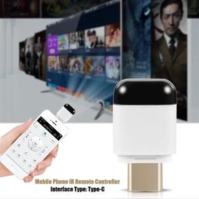 img 3 attached to 📱 Smart IR Remote Controller for Android Phones - Universal Mini USB C Infrared Control for TV/DVD Player/Set-Top-Box/Air Conditioner/Projector/Light/Fan/Refrigerator and More