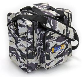 img 1 attached to KAZE SPORTS Deluxe Single Ball Bowling Bag - Tote Bag with Dual Side Pockets