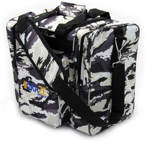 img 2 attached to KAZE SPORTS Deluxe Single Ball Bowling Bag - Tote Bag with Dual Side Pockets